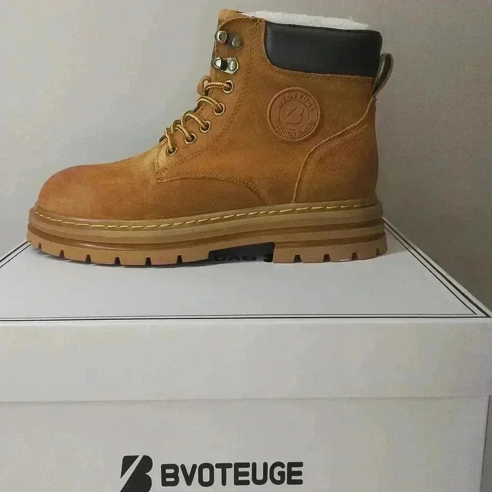 BVOTEUGE  MENS high top ankle boots ( men casual ) size 38